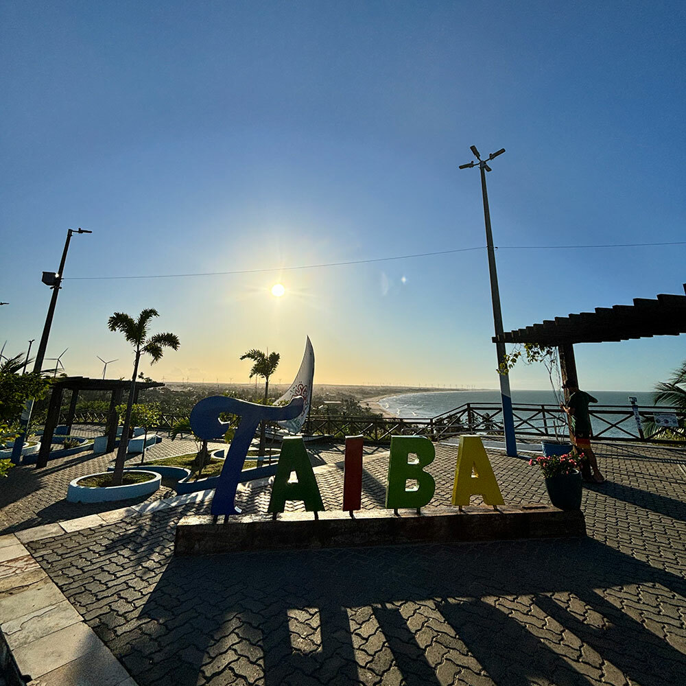cartel turístico de taiba
